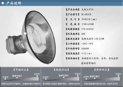 厂家直销质保五年 工厂车间防水防尘灯节能省电解决方案——广西都亮照明设备有限责任公司